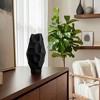 Modern Ceramic Vase with Sculptural Textured Surface - Bold Contemporary Design Ideal for Garden, Patio, or Room Decor - 2 of 4