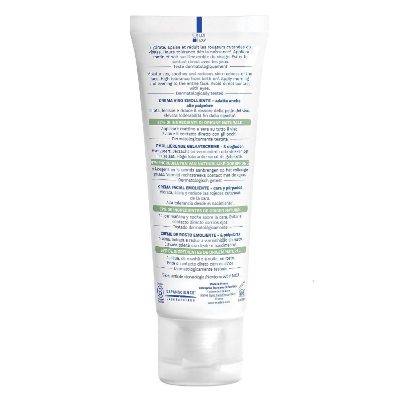 Mustela Stelatopia Emollient Baby Face Cream for Eczema Prone Skin Fragrance Free - 1.35 fl oz, 5 of 11