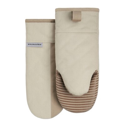 KitchenAid 2pk Cotton Beacon Oven Mitts Tan