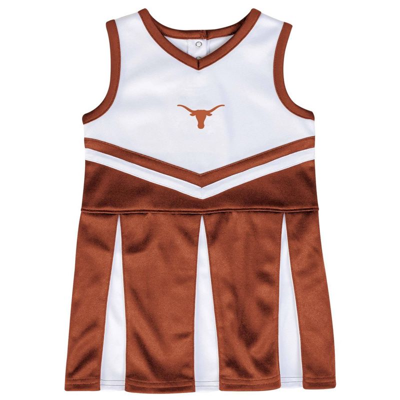 NCAA Texas Longhorns Infant Girls&#39; Cheer Dress - 18M, 1 of 4