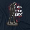 Friday The 13th I Wish It Was Friday Adult T-Shirt - 2 of 4