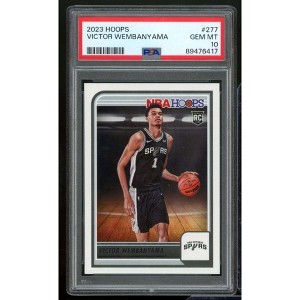 Victor Wembanyama Rookie Card 2023-24 Hoops #277 PSA 10 - 1 of 2