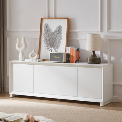 TIRAMISUBEST Sideboard Storage Cabinet TV Stand Modern Style Cabinet for Living room/Kitchen/Bedroom