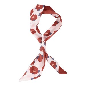 Unique Bargains Women's Patterns Satin Headband 1 Pc - 1 of 4