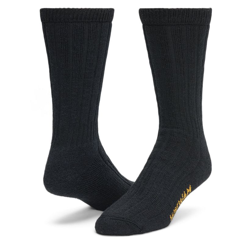 Wigwam Merino/Silk Hiker Heavyweight Crew Sock Black Medium