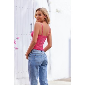 Avidlove Lace Tops for Women V Neck Camisole Top Sleeveless Y2k