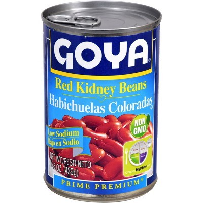 Goya Red Kidney Bean Low Sodium - 15.5oz
