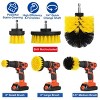 Racxily 3Pcs/Set Drill Brush Power Scrubber Cleaning Brush for Car Carpet Wall Tile Tub Cleaner Combo - 3 of 4