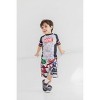 Marvel Avengers Spider-Man Captain America Hulk Iron Man Pullover Rash Guard & Swim Trunks Outfit Set Toddler to Big Kid - 2 of 4