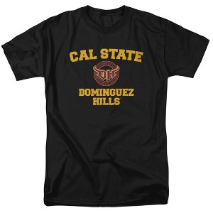 Men's California State University Dominguez Hills Official Circle Logo T-Shirt Circle Logo - 1 of 4
