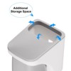 Unique Bargains Durable Plastic Magnetic Two-in-One Design No-Punch Installation Toothbrush Holder - 3 of 4