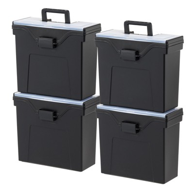 Iris 32qt 3pk Letter Plastic File Box : Target