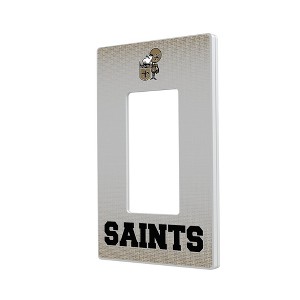 NFL NFC Historic Teams Linen Hidden-Screw Light Switch Plate for Single Rocker - 1 of 4