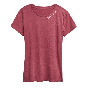 Women's - Instant Message - Be Kind Short Sleeve Graphic T-Shirt - 1 of 4