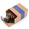 Gallery Seven - Men's T-Back Traditional Leather Belt - 2 of 4
