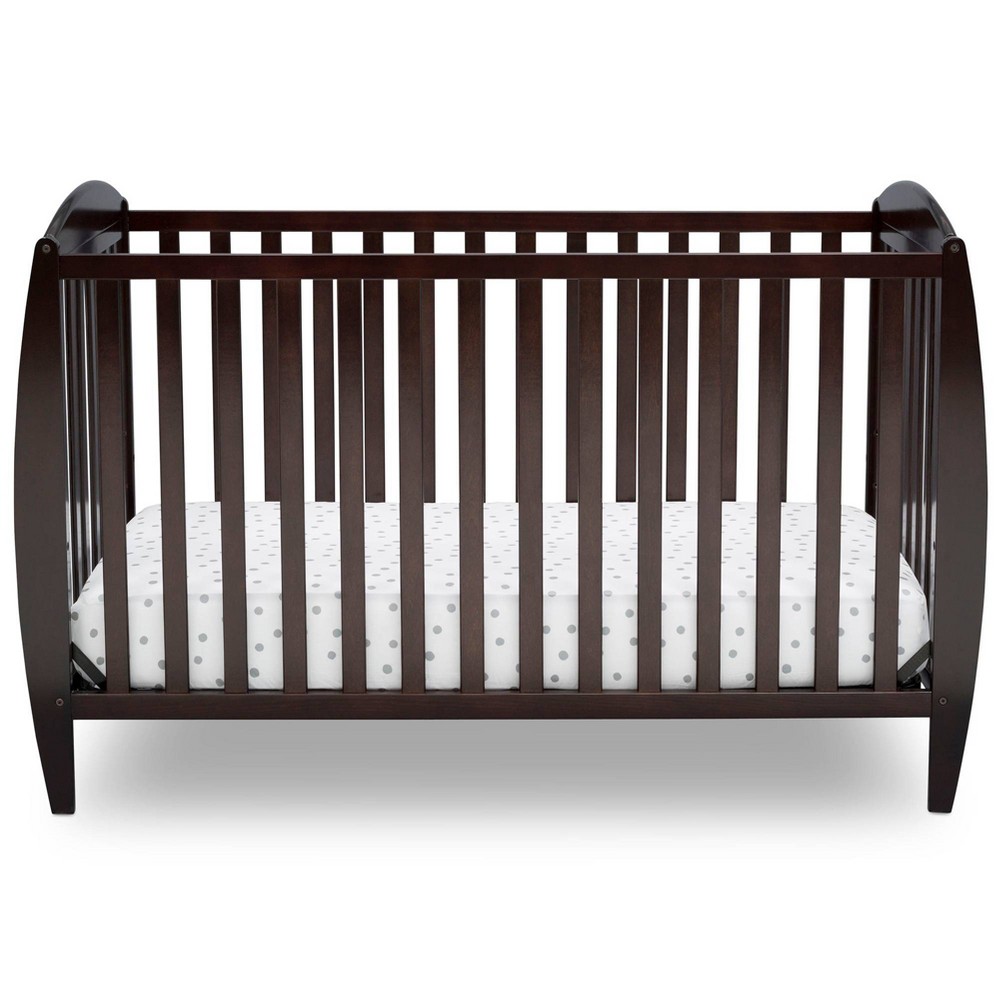 Delta Children Taylor 4-in-1 Convertible Baby Crib - Dark Chocolate -  81410475