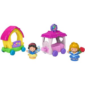 Fisher-Price Little People Disney Princess Parade Floats - Sleeping Beauty and Snow White - 1 of 1