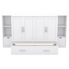 YOOCOZZ  Murphy Bed with Drawers, Shelves  and USB Ports - 4 of 4