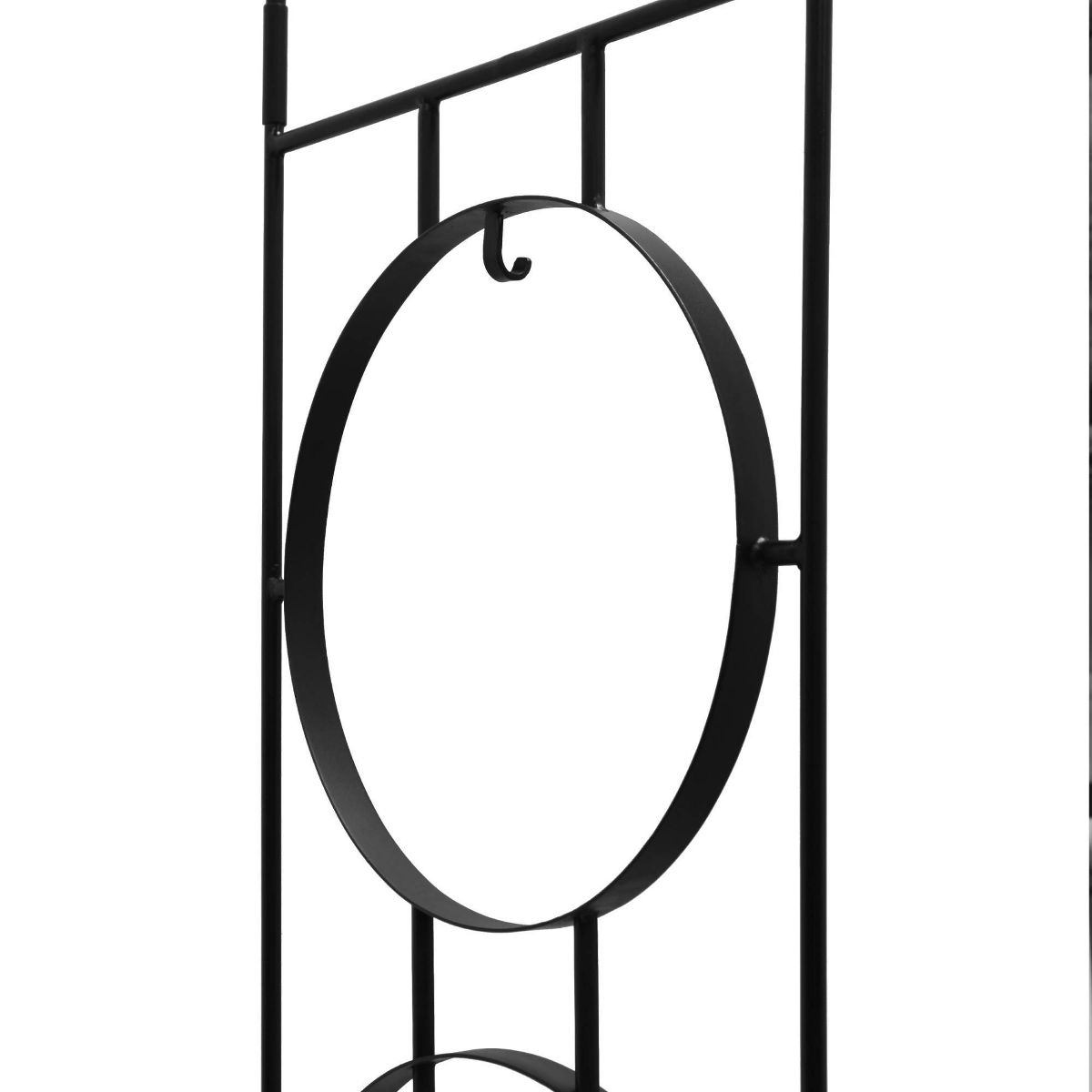 ACHLA Designs 92.25" Powder Coated Samsara Wrought Iron Trellis - thumbnail 5