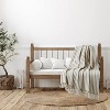 Americanflat 100% Cotton Throw Blanket - 50x60 - Neutral Lightweight Cozy Soft Throws for Bed, Sofa, or Chair. Available in a variety of Colorss - 4 of 4
