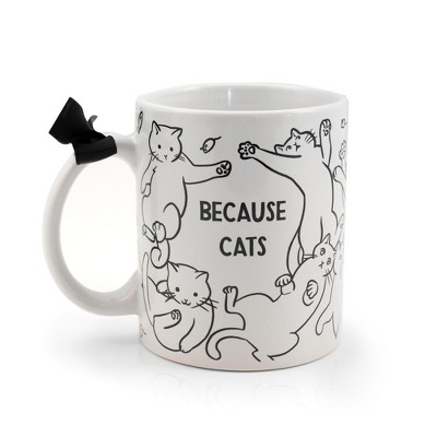 Underground Toys Because Cats Coffee Mug