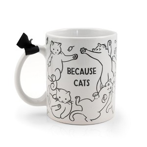 Underground Toys Because Cats Coffee Mug - 1 of 4