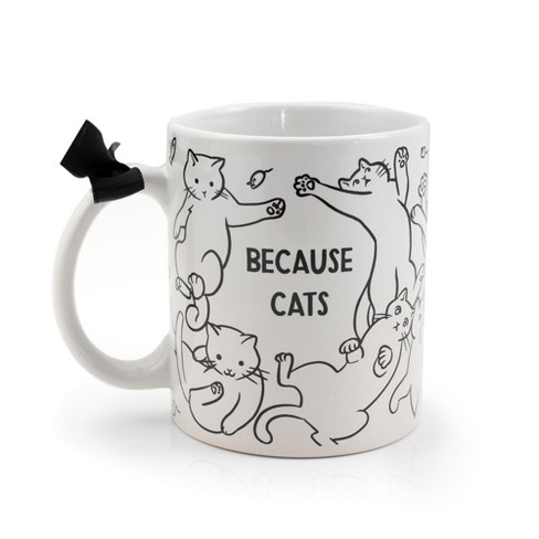 Underground Toys Because Cats Coffee Mug Target