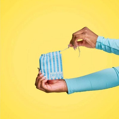 Pinkie Tween & Teen Ultra-Thin Organic Topsheet Pads with Wings - Size Regular - 18ct