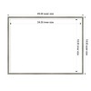 Amanti Art Lucie Silver White Framed Magnetic Dry Erase Board - 4 of 4