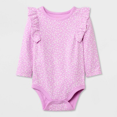 Cat & Jack - Brandclub - Baby Girls' Ruffle Bodysuit - Cat