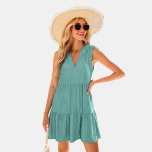 Cupshe Lovingly Green Mini Dress - Green - M