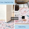 Area Rug - Large Washable Non-Slip Rug Stain Resistant Foldable Thin Carpet for Living Room Bedroom Nursery Dining Room Office - 4 of 4