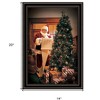 HomeRoots Naughty Or Nice Black Framed Print Wall Art - 3 of 4