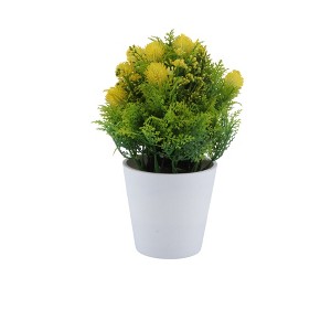 Unique Bargains Artificial Plants Happy Fruit Plastic 3.35"x3.35"x9.45" 1 Pc - 1 of 4