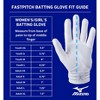 Mizuno Finch Women's Softball Padded Batting Glove - 3 of 3
