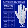 Mizuno Finch Women's Softball Padded Batting Glove - image 3 of 3