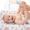 Sweet Jojo Designs Girl Changing Pad Sheet Butterfly Pink and Purple - 3 of 4