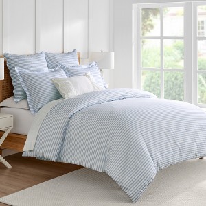 Martha Stripe Duvet Cover Set - Levtex Home - 1 of 4