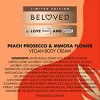 Beloved Peach Prosecco & Mimosa Flower Body Cream 10oz - 3 of 4