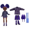 Rainbow High Jr High Series 2 Krystal Bailey- 9" Purple Posable Fashion Doll - 2 of 4