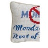 C&F Home 6.5" x 9" The Root Needlepoint Small Petite Throw Pillow - 2 of 4