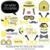 Big Dot of Happiness Honey Bee - Baby Shower or Birthday Party Photo Booth Props Kit - 20 Count - 2 of 4