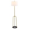 Lydie 62" Floor Lamp - FLL4135 - Brass/Black - Safavieh - 2 of 4