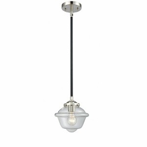 Oxford - 1 Light Stem Hung Mini Pendant In Industrial Style-7.38 Inches Tall and 7.5 Inches Wide - 1 of 1