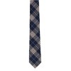CTM Men's Navy Cotton Checkered Tie - 2 of 3