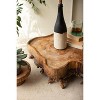 Mulberry Root Wood Home Decor Tray – 6.5" Tall by Kalalou - 4 of 4