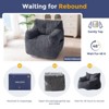 MAXYOYO Bean Bag Chair, Tufted Corduroy Bean Bag Couch Lazy Chair with Filler for Adult Teen - 4 of 4