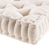 Kumasinova 24"/20 Premium Chenille Square Floor Pillows,Large Couch Pillows for Extra Seating,Decorative Pillows for Bed and Living Space - 3 of 4