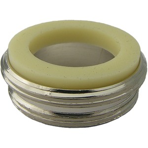 Lasco  Male Spout to Male Adapter Faucet Adapter 09-1651NL - 1 of 2