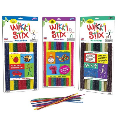 Wikki Stix - Individually Packaged - Assorted Fun Favors - Pack Of 50 :  Target